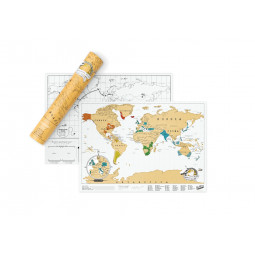 Scratch Map för Resor